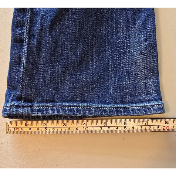 Lucky Brand Brooke Boot Jeans Women's 10/30 (28.5)*** A Dark Wash Fade - Picture 16 of 16